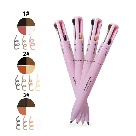 (1 + 1 Free)GlamourStrokes: All-in-One Makeup Mastery - Beumoon