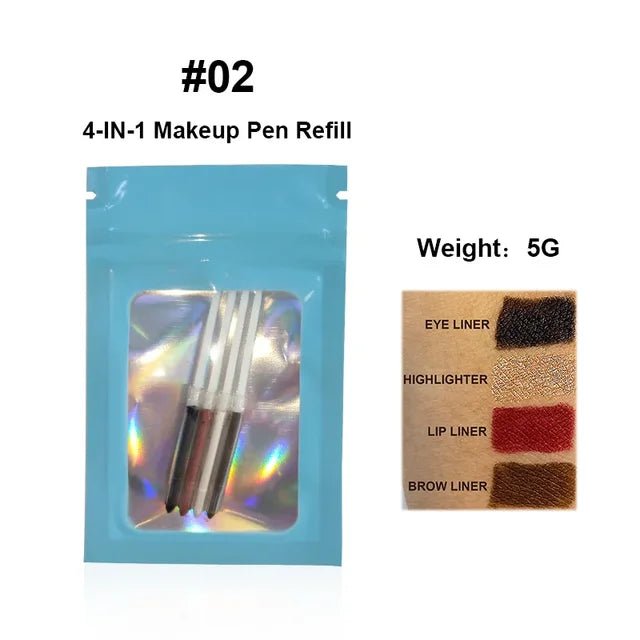 (1 + 1 Free)GlamourStrokes: All-in-One Makeup Mastery - Beumoon