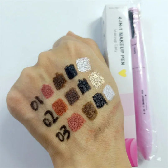 (1 + 1 Free)GlamourStrokes: All-in-One Makeup Mastery - Beumoon