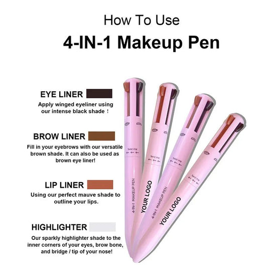 (1 + 1 Free)GlamourStrokes: All-in-One Makeup Mastery - Beumoon
