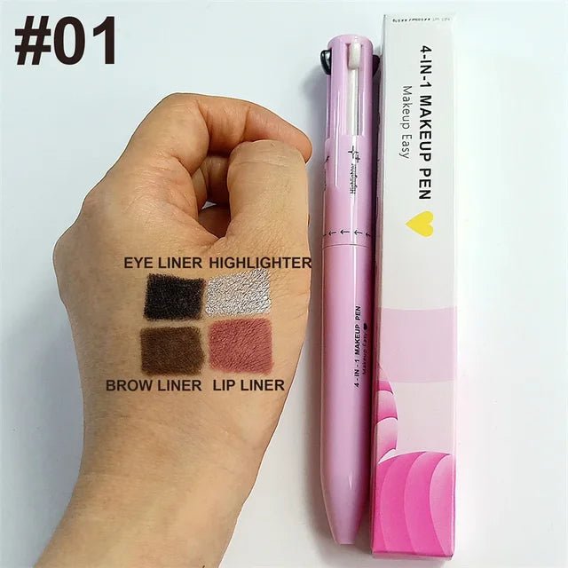(1 + 1 Free)GlamourStrokes: All-in-One Makeup Mastery - Beumoon