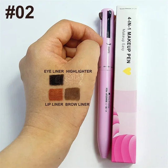 (1 + 1 Free)GlamourStrokes: All-in-One Makeup Mastery - Beumoon