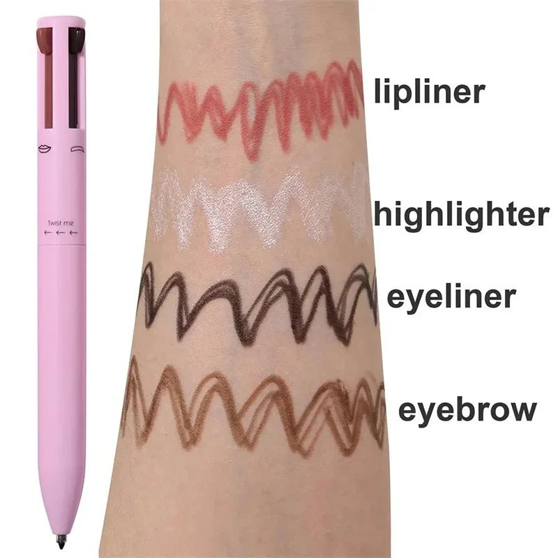 (1 + 1 Free)GlamourStrokes: All-in-One Makeup Mastery - Beumoon