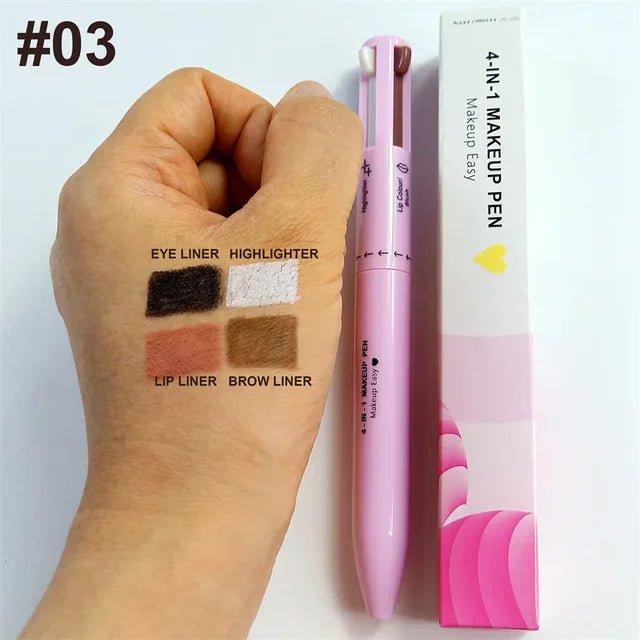(1 + 1 Free)GlamourStrokes: All-in-One Makeup Mastery - Beumoon