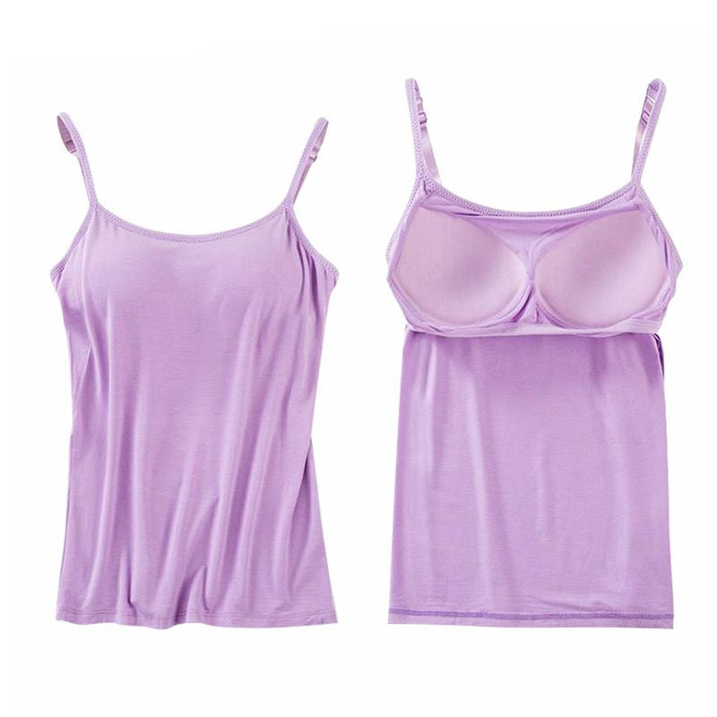 Tank With Built-In Bra