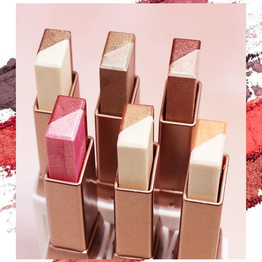 Double Color Glitter Eye shadow Stick - beumoonshop