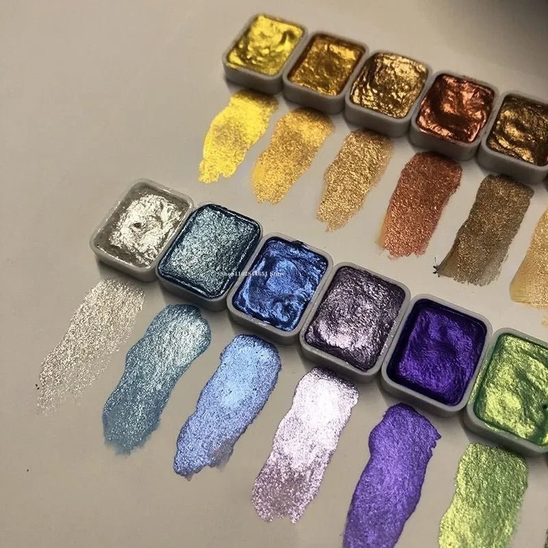 LustrousArt: Pearlescent Gouache Pigments - Beumoon