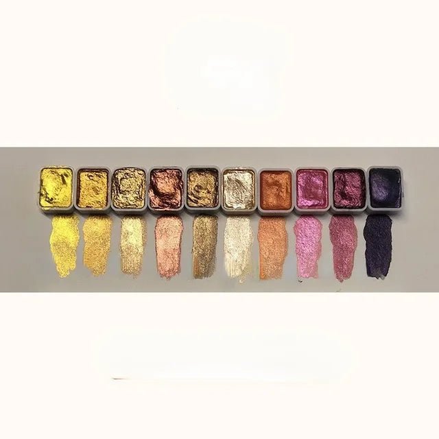LustrousArt: Pearlescent Gouache Pigments - Beumoon