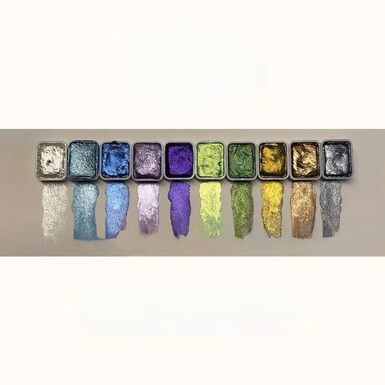 LustrousArt: Pearlescent Gouache Pigments - Beumoon