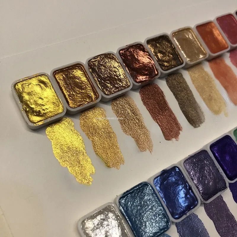 LustrousArt: Pearlescent Gouache Pigments - Beumoon