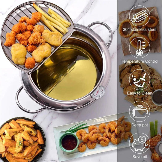 Master Fryer with Thermometer - Beumoon