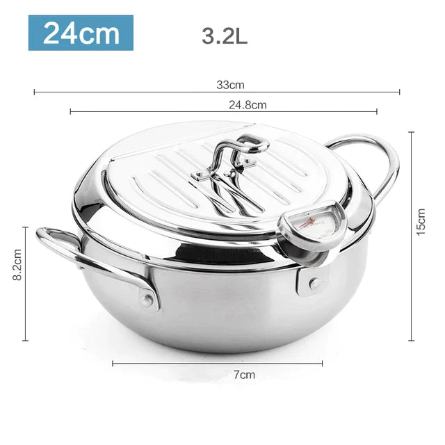 Master Fryer with Thermometer - Beumoon