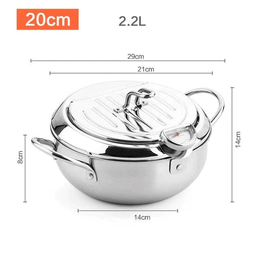 Master Fryer with Thermometer - Beumoon