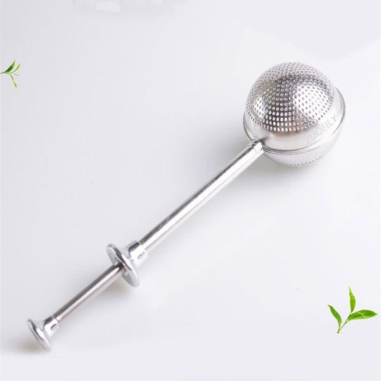 Stainless Steel Long-Handle Tea Filter - beumoonshop